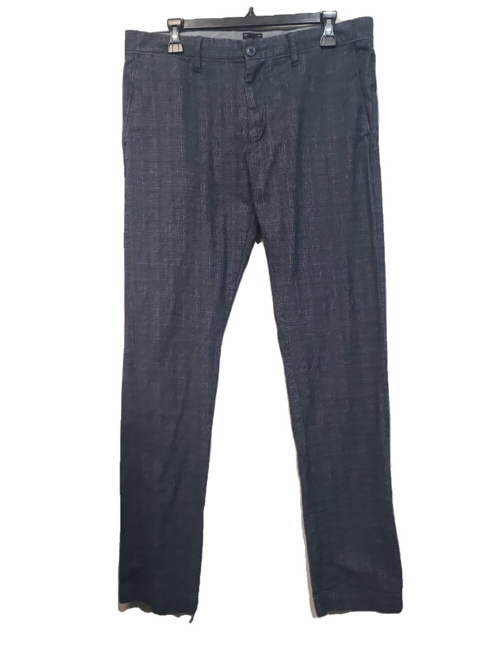 J. Crew 484 Slim-fit Brushed Twill Plaid Chinos Size 33 x 33 Blue
